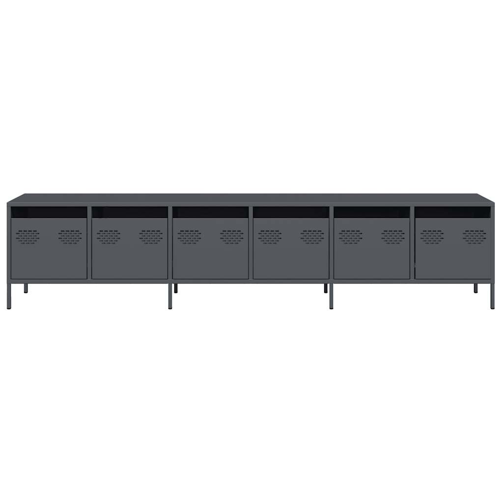 TV Cabinet Anthracite 202x39x43.5 cm Cold-rolled Steel